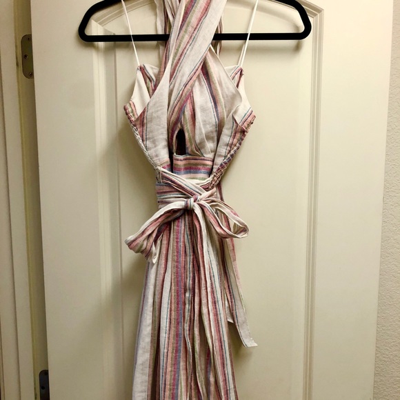 Amanda Uprichard Christie Linen Dress XS - Picture 2 of 4